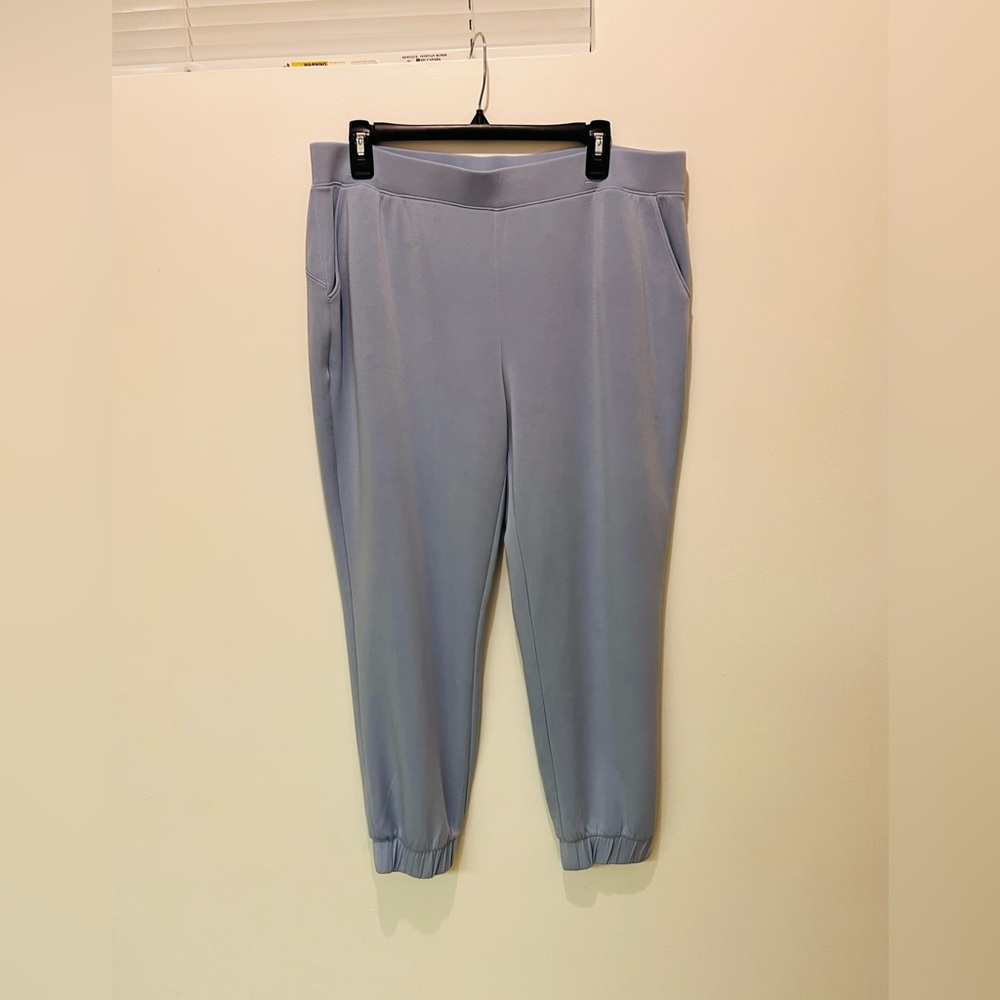2/$20 - Land’s End Light Blue - Gray Jogger Pants - Cozy - casual / 14-16